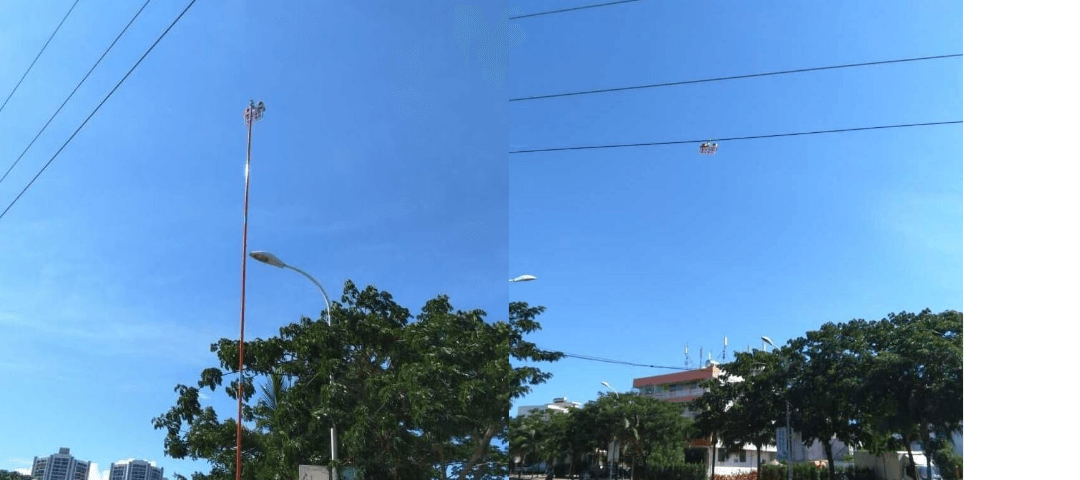 伟德老版本app科技高压警示灯工程图片